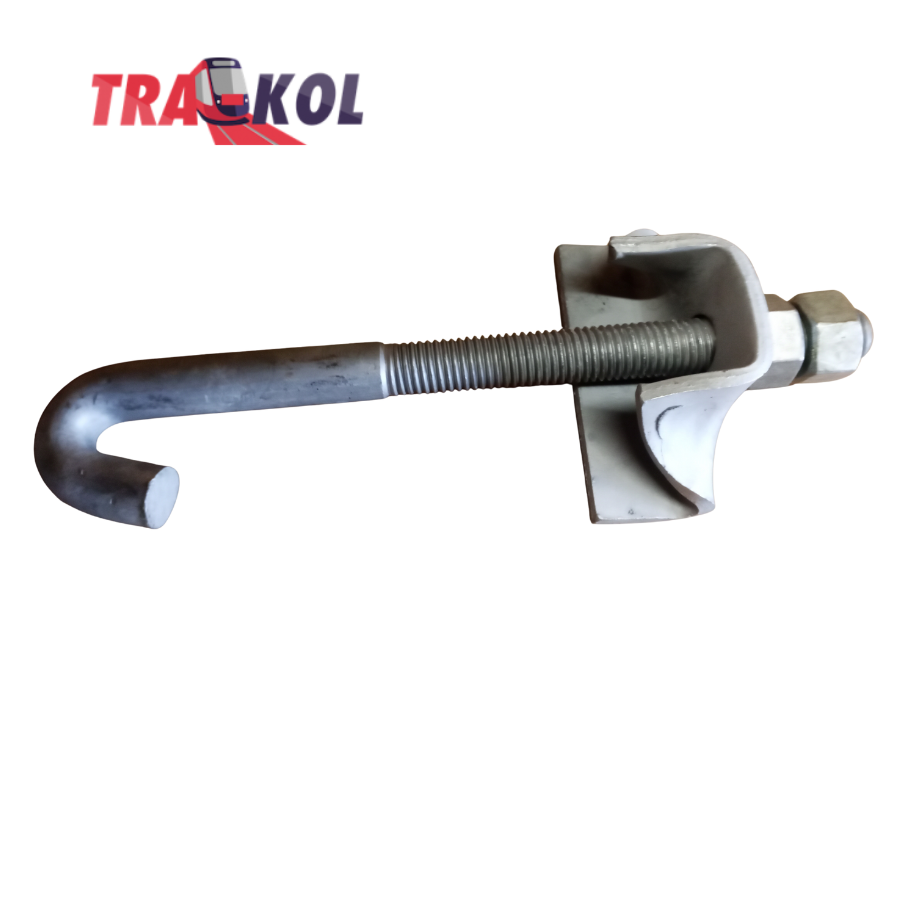 Zacisk szynowy 5680 szyny S60. M20x200