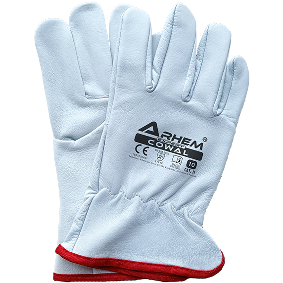 Rękawice ochronne kozia skóra 240par