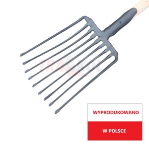 Widły do tłucznia kolejowego z trzonkiem typ T